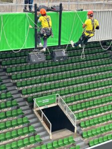 Trabajos verticales Racing de Santander